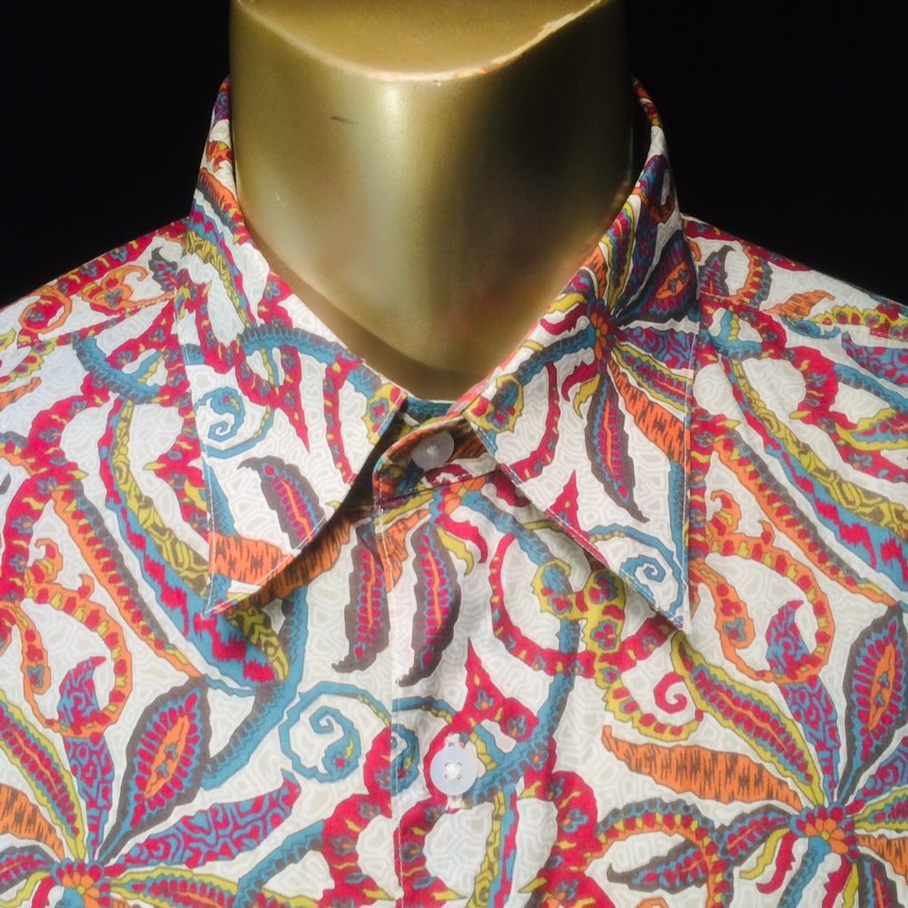 Robert Graham Botanical Flip Cuff Shirt